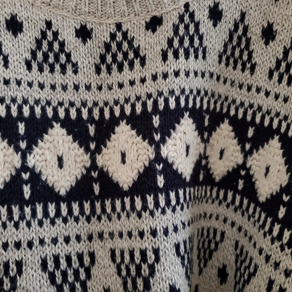 Vintage Savile Row Nordic Holiday Sweater - Picture 4 of 6